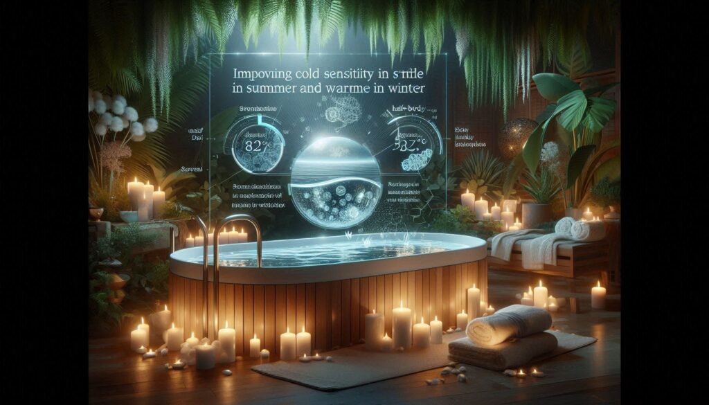 夏の冷え性・冬の冷えを改善！反復入浴と半身浴のやり方、効能、かけ水活用法