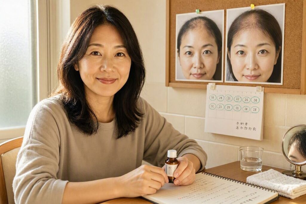 にがり 髪 生える?6か月続けて感じた髪の変化