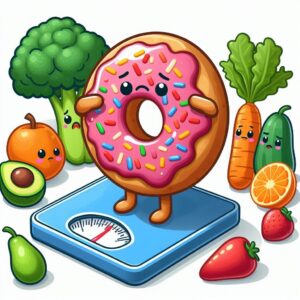 ダイエット中のドーナッツはよくない