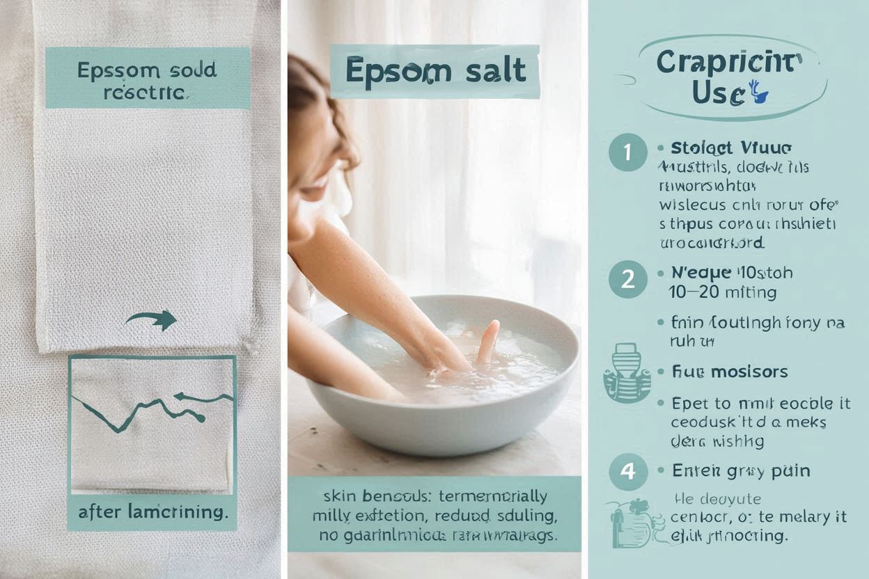 エプソムソルト シミ